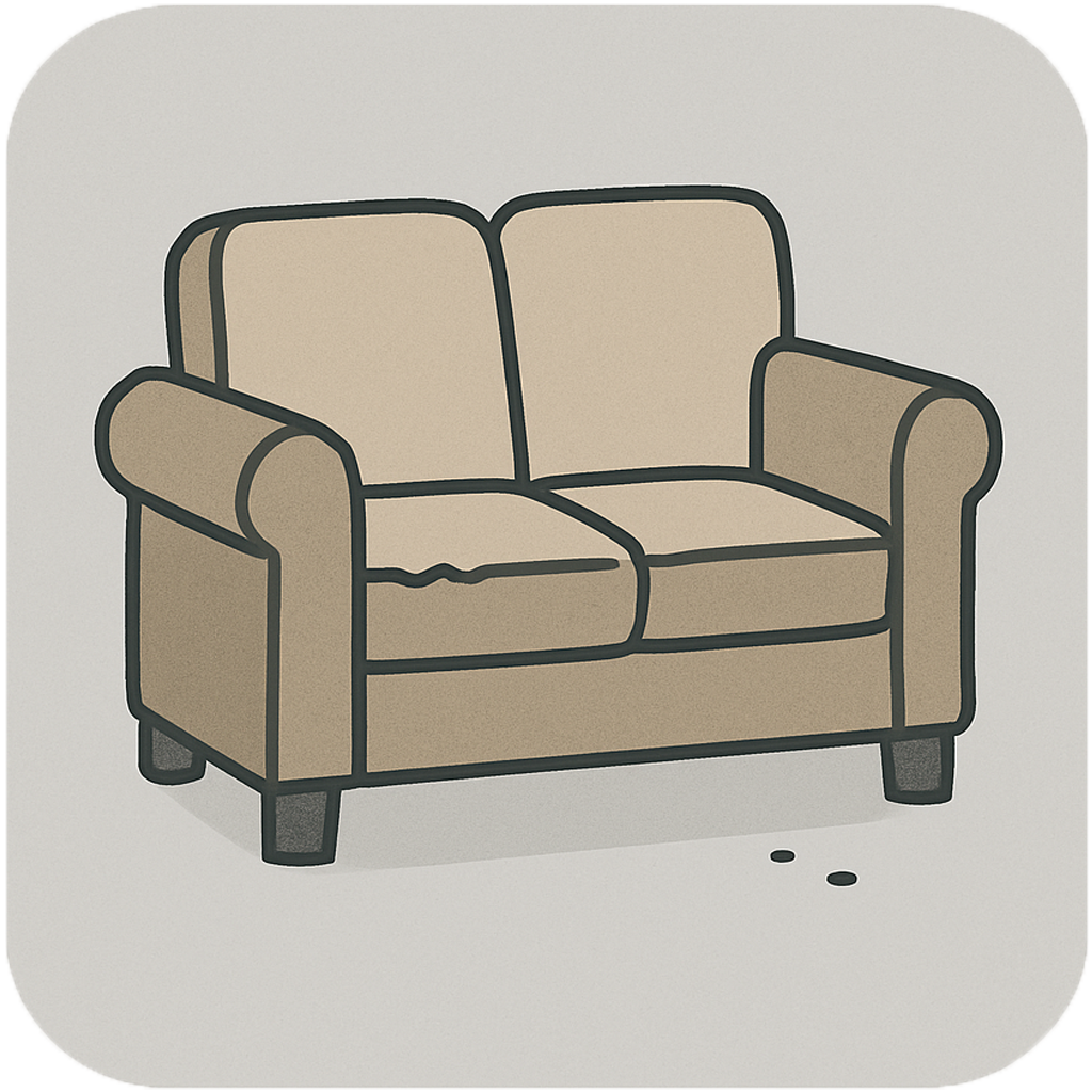 stevenage-skip-hire-Armchair-Multi-Seat Sofa-waste